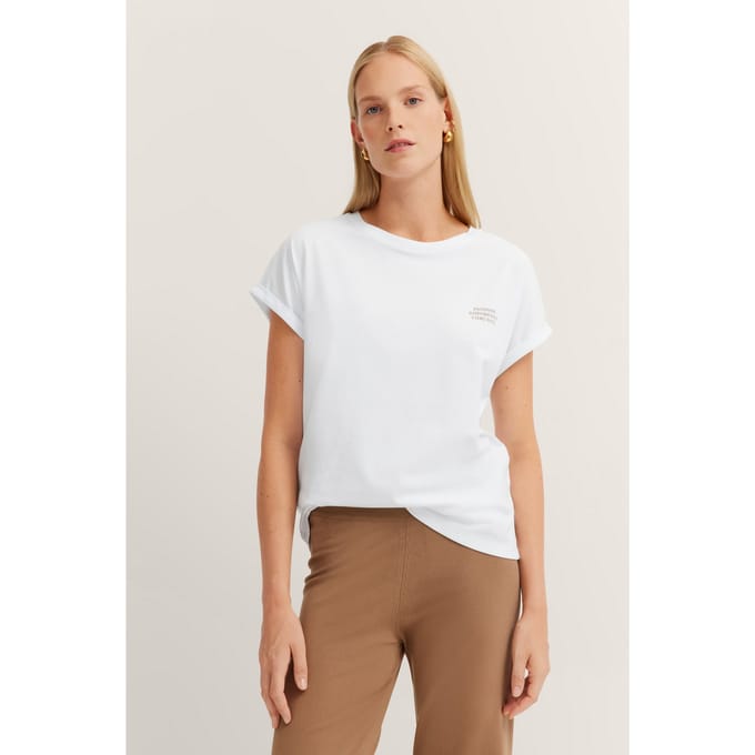 Bugatti Damen Katoenen T-shirt