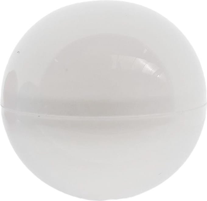 CombiCraft Grote loterijballen 75 mm wit - 100 stuks