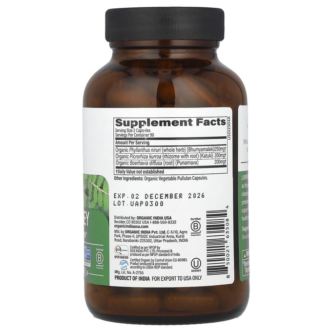 Lever Nier, Veggie Capsules 180
