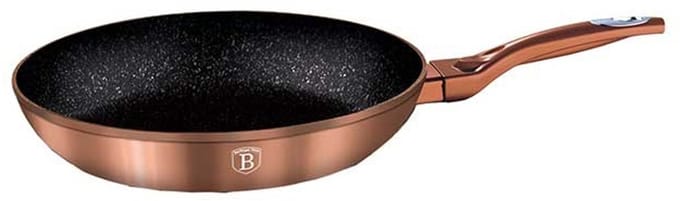 GRANIETEN KOEKENPAN 20 cm BERLINGER HAUS ROSE GOUD BH-1508