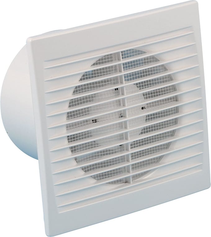 Badkamer-/ toiletventilator SV 100 wit