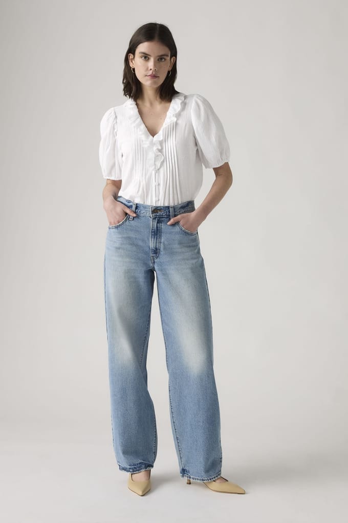 Levi's Baggy Dad Jeans Taglia: W32L30 | Pantaloni Outlet | Donna