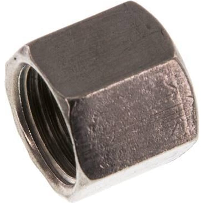 M16x1.5 x 8S RVS Wartelmoer voor Snijring