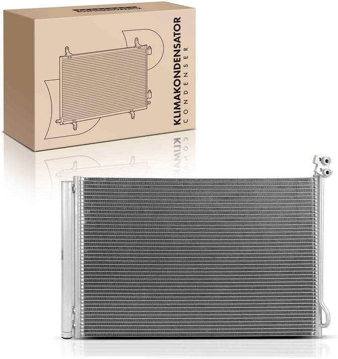 Frankberg 1x Condensator Airco voor Tesla Model X 5YJX Bj vanaf 2015