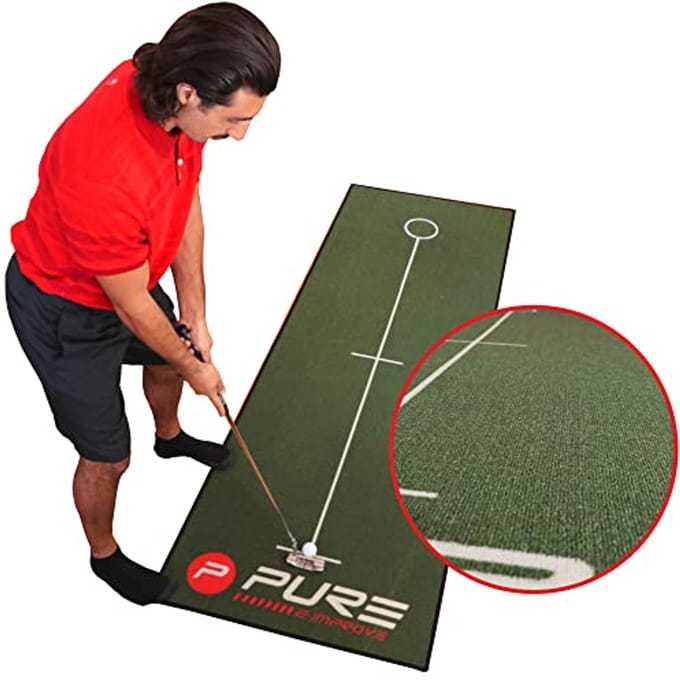 Golf Putting Mat voor binnen en buiten - Verbeter uw putt techniek