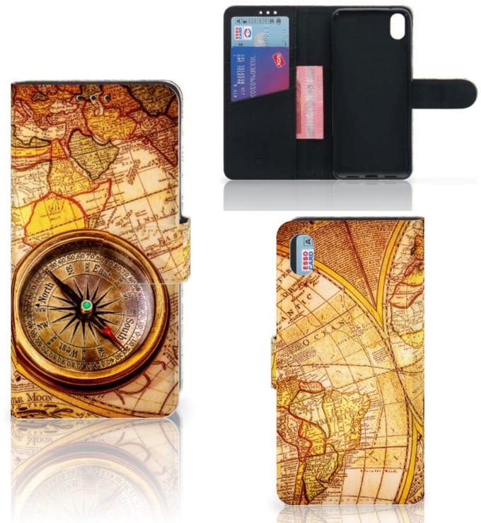 Xiaomi Redmi 7A Flip Cover Kompas
