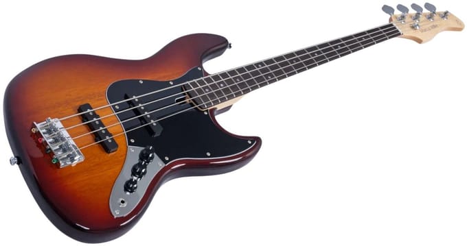 Sire V1 4/TS Marcus Miller 4-snarige Passieve Jazz Bas Tobacco Sunburst met Palissander Toets