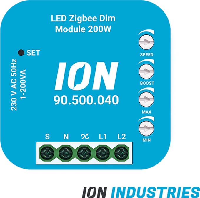 ION industries universele LED dimmer Zigbee 0.3-200W (90.500.040)