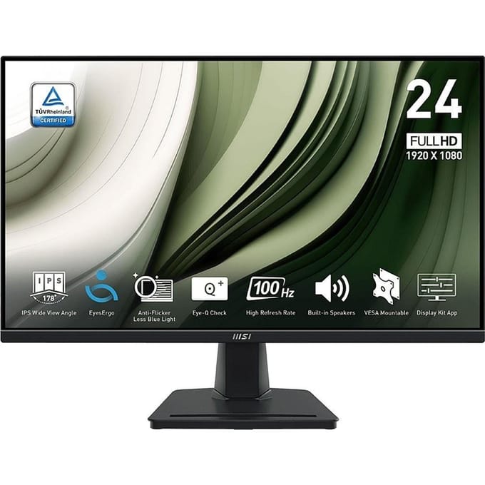 Moniteur 23,8 pouces PRO MP245G LED/FHD/Plat/100Hz/noir noir