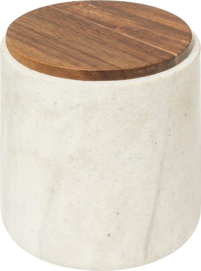 5Five Como Wattenhouder - Marmereffect - Ø10xH11cm - Beige