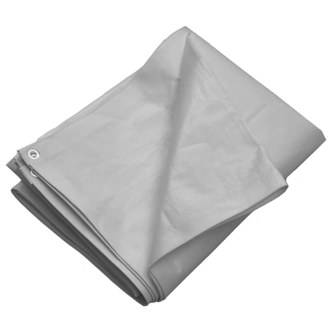 vidaXL - Dekzeil - 260 - g/m² - 4x6 - m - HDPE - grijs