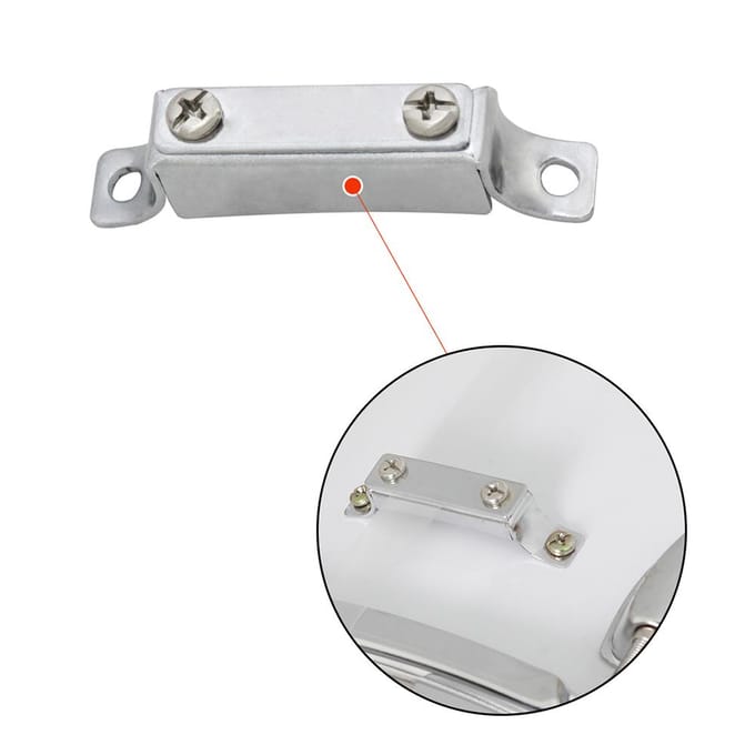 Instelbare Zinklegering Snare Drum Marching Drum Zeef Regelaar Onderhoud Silver white