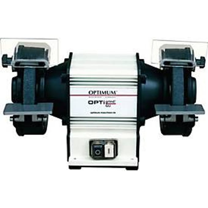 Dubbele slijpmachine dia. 150 mm 2850 tpm 450 W 230V inclusief twee slijpstenen Optigrind