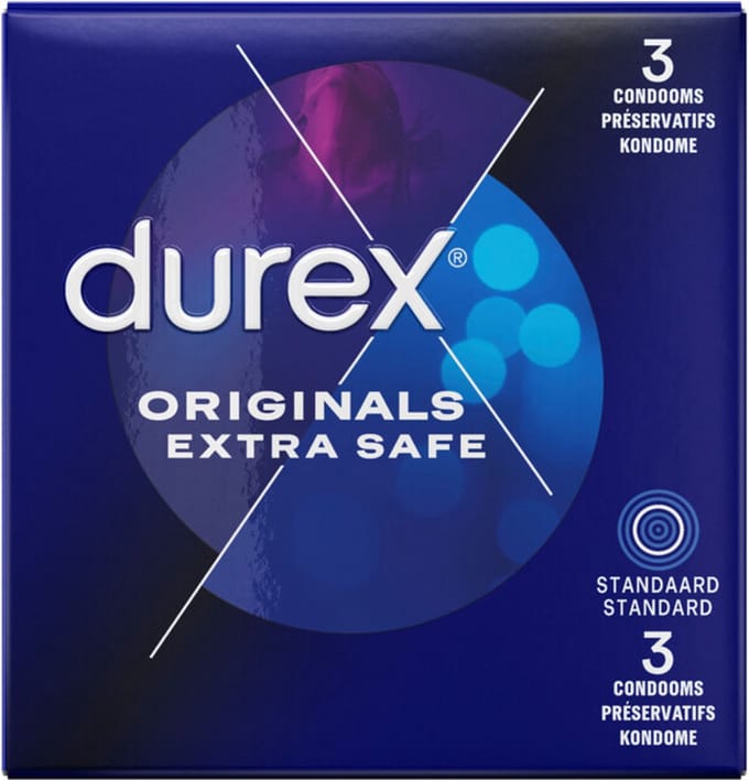 Durex Condooms Extra Safe - 2 x 3 stuks - Voordeelverpakking
