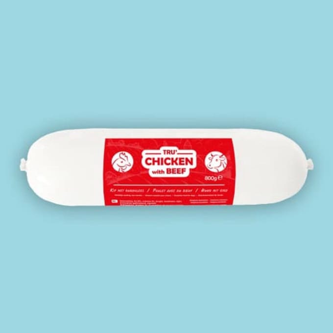 Tru’dog Sausage – Tru’ Chicken with Beef 800 gram
