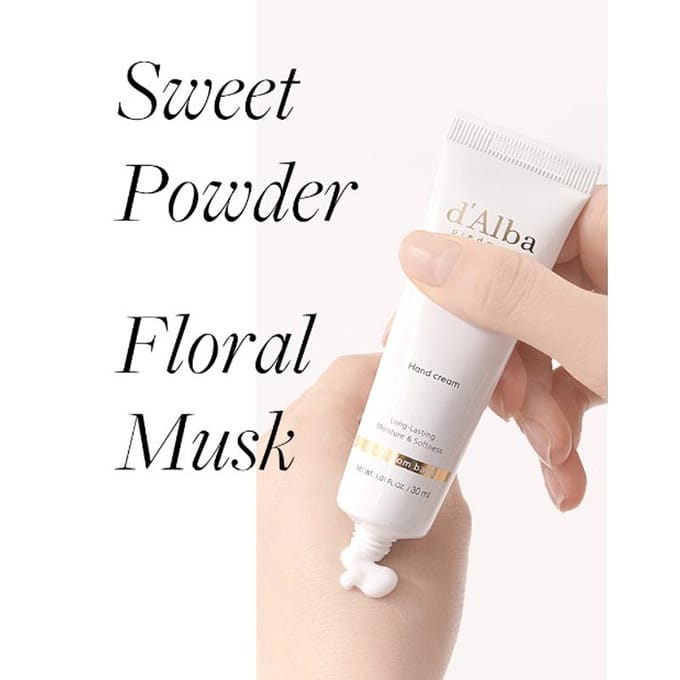 d'Alba Voedend handserum witte truffel in crème 30 ml (3 opties) 1PCS