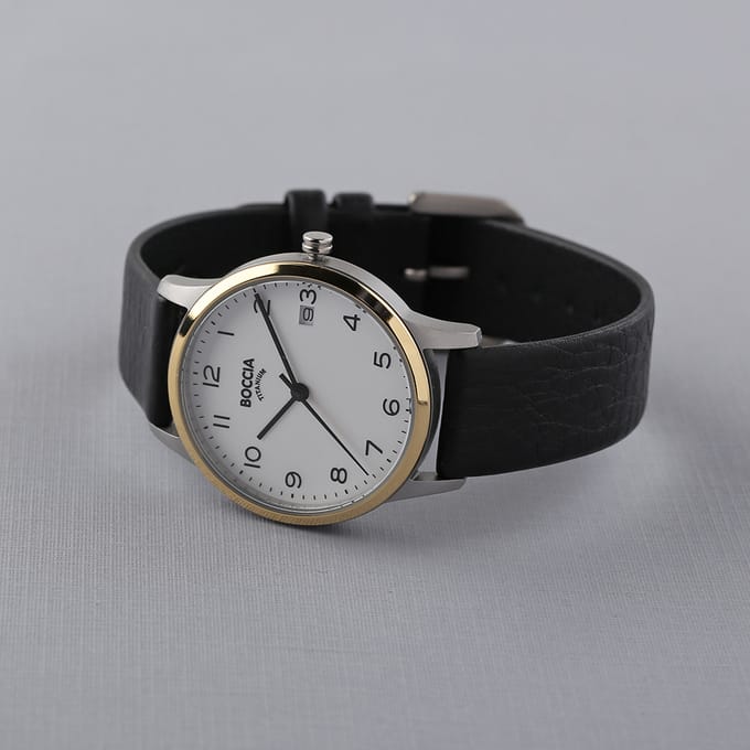 Boccia Titanium 3310-04 - Dames Horloge 33mm