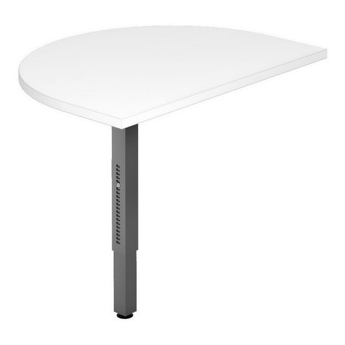 RA60 G - Aanschuiftafel 60x80 Wit