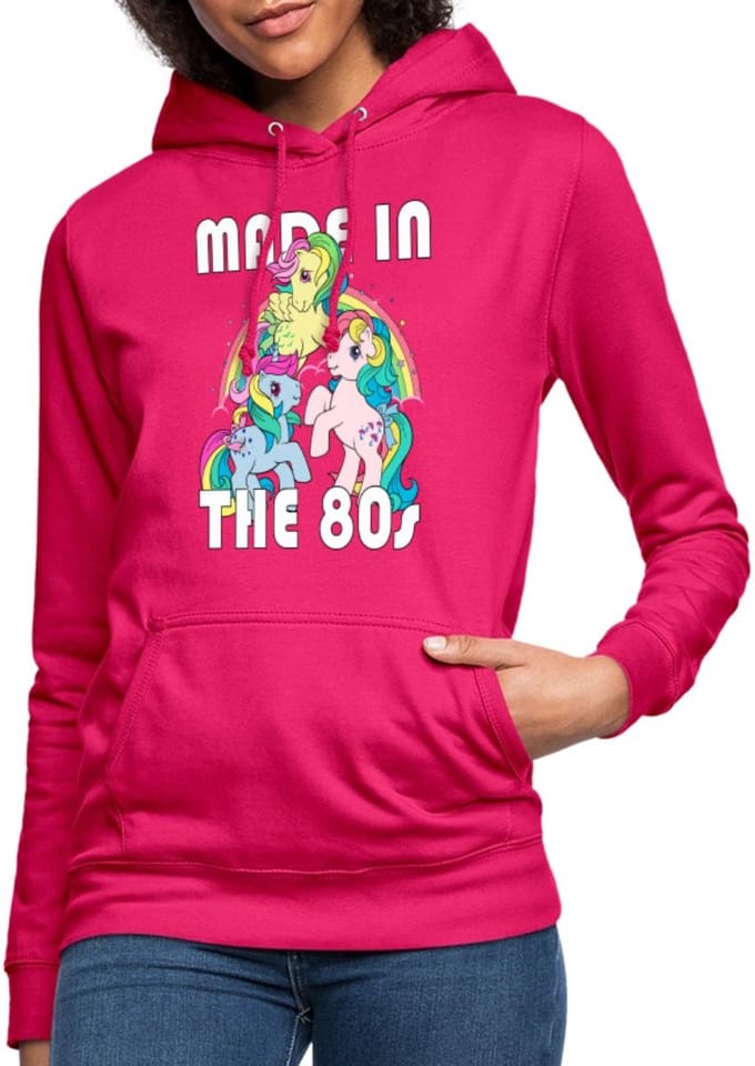 My Little Pony Retro Made In The 80's Hoodie Dames