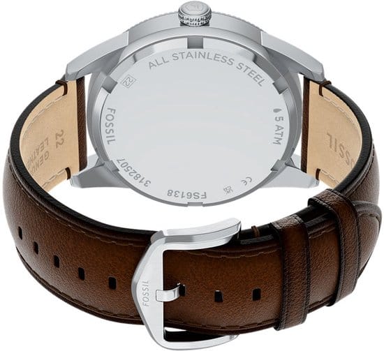 FOSSIL PEARSON Heren Horloge 42 - Zilverkleurig