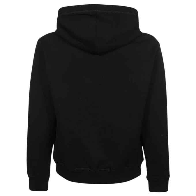 Dsquared2 Cool Fit Bob Marley-logo zwarte hoodie