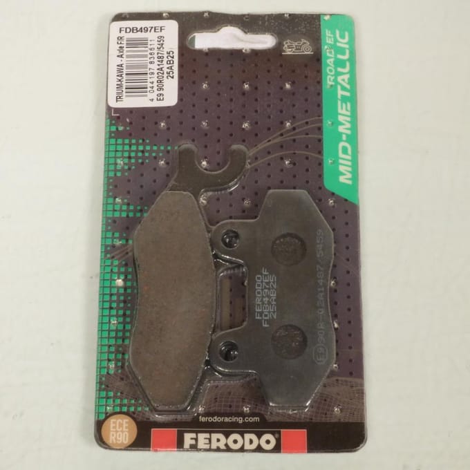 Plaquette de frein Ferodo pour Scooter Keeway 125 Logik 2013 à 2019 AV / AR Neuf