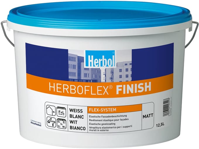 Herbol Herboflex Finish Mat - 12.50 L - Wit