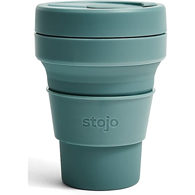 Stojo Opvouwbare Pocketbeker 355ml - Eucalyptus