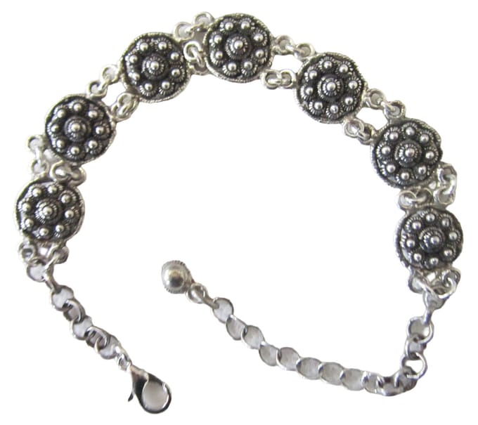 armband zeeuwse knoopjes verzilverd