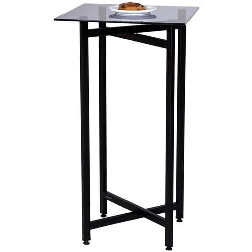 GGM Gastro Bijzettafel - inklapbaar - 50x50cm zwart