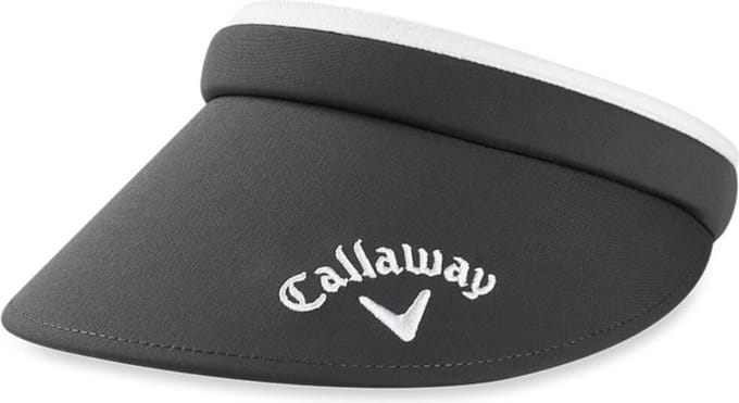 Callaway Ladies Clip Visor - Grijs Wit