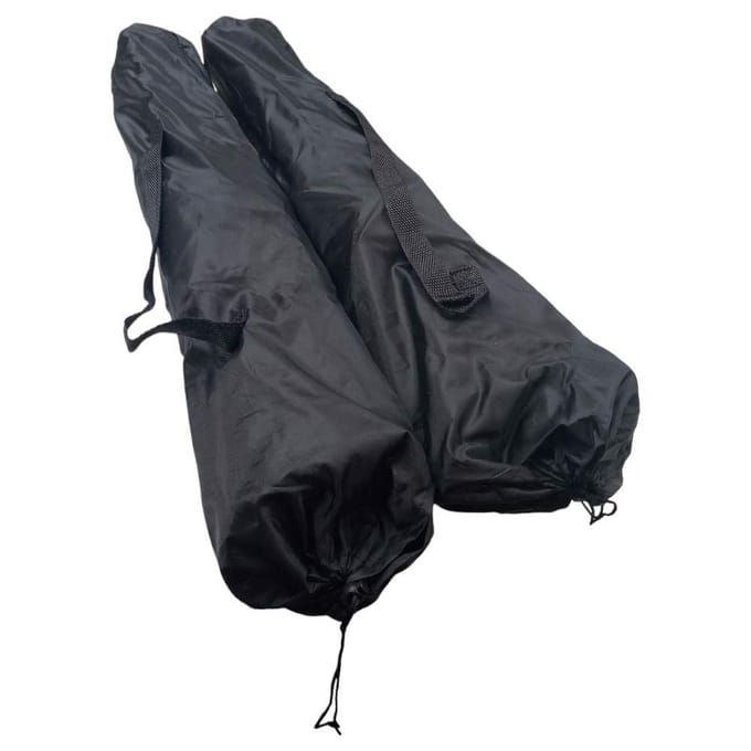 2x Opvouwbare Campingstoelen Lichtgewicht met Bekerhouder & Draagtas
