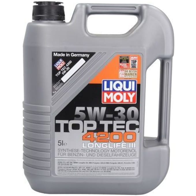 Motorolie LIQUI MOLY P000323 TopTec 4200 5W30 5L