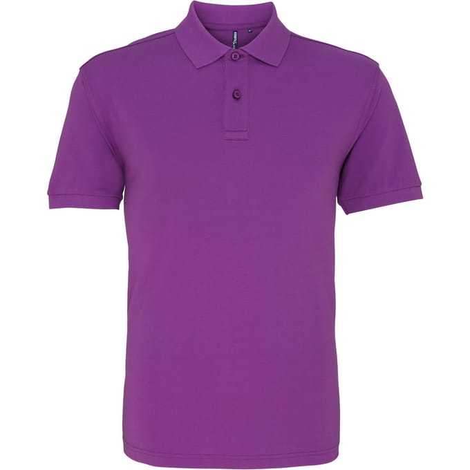 Asquith & Fox Heren Poloshirt met korte mouwen (Orchidee)