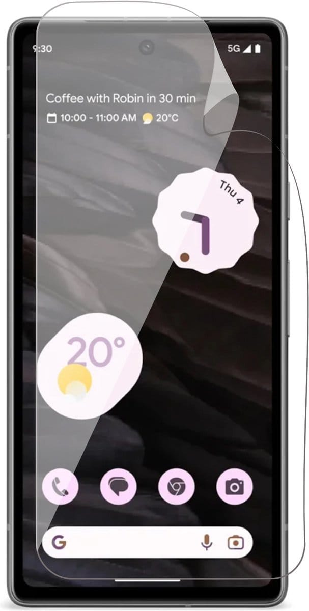 Screenprotector geschikt voor Google Pixel 7a - 1x FlexGuard Screen Protector