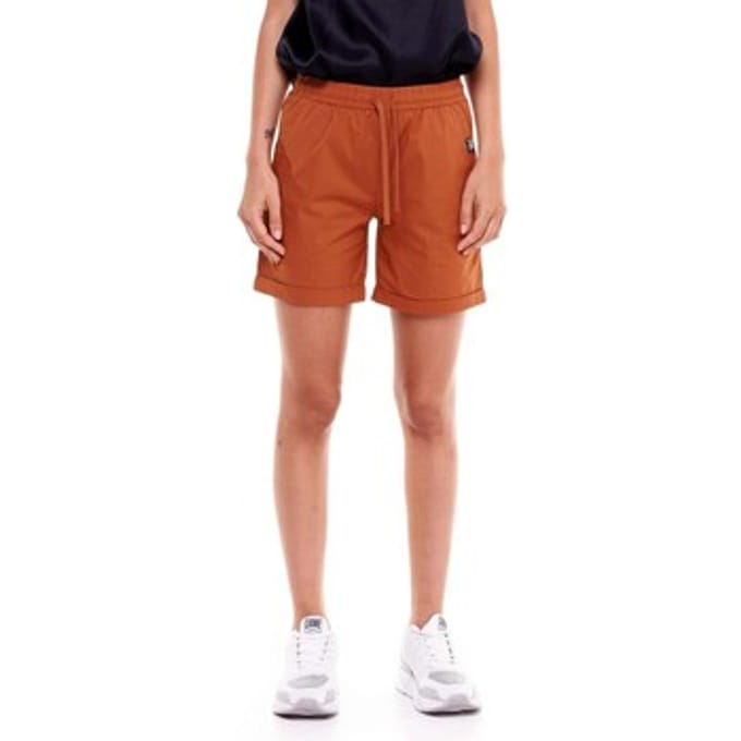 Korte Broek Leone 1947 Woman Poplin Earth Tones