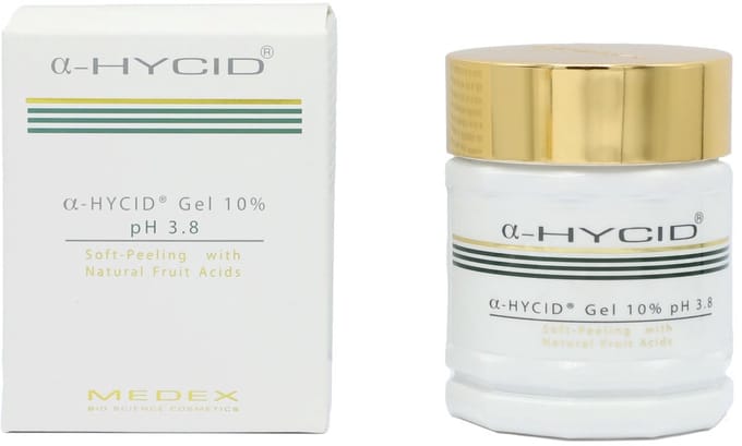 Medex a-Hycid Gel 10% Dagcrème - 50ml - Fruitzuren Peeling