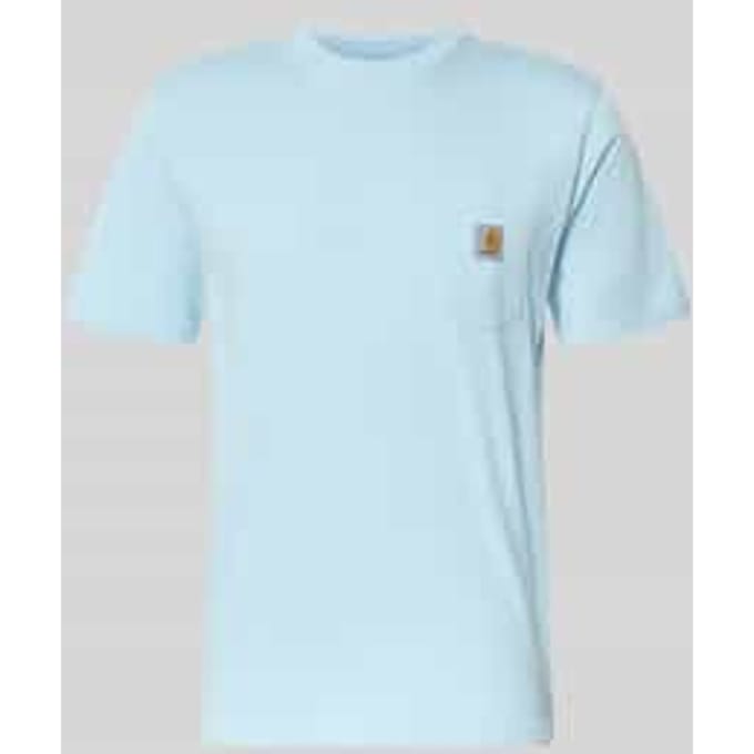Regular Fit T-shirt met logo-patch