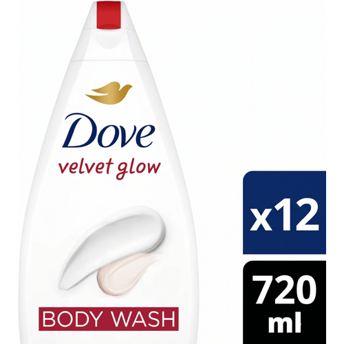 Dove Velvet douchegel 720 ml x 12