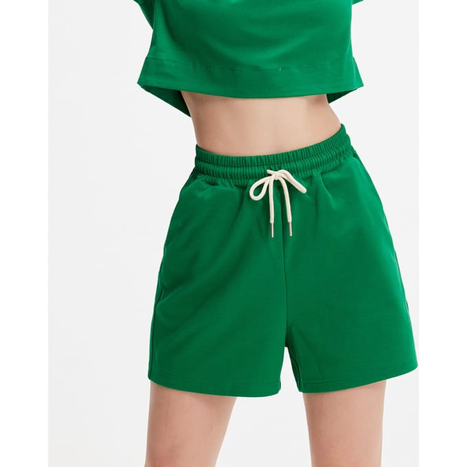 Sporty short broek trui