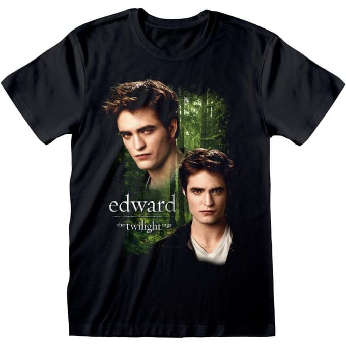 Twilight T-shirt - Edward - S tot XXL - voor Mannen - zwart