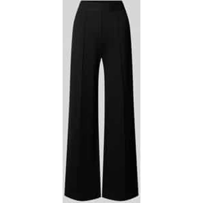 Wide fit broek van viscosemix