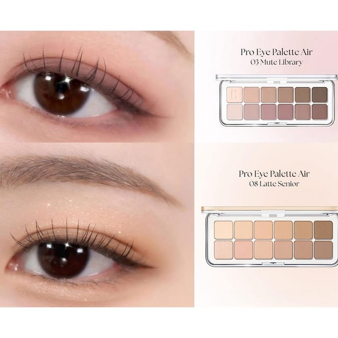 CLIO Pro Eye Palette Air  7.2g/0.25oz  (4 kleuren)