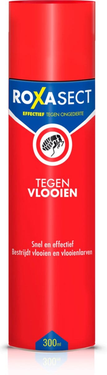 Roxasect Spray tegen Vlooien - 12 x 300 ml - Voordeelverpakking