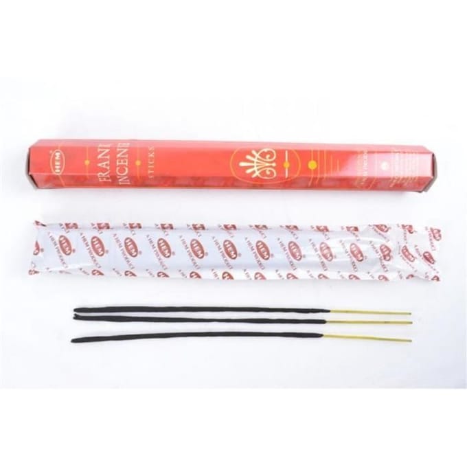 Encens - HEM - Oliban - Lot de 100 bâtonnets - Résine naturelle - Parfum relaxant