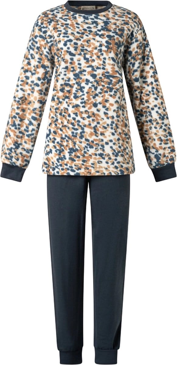 Lunatex - dames huispak 124203 - extra warm - fleece - maat L