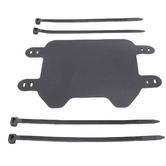 Plaque d'immatriculation avant de moto ABS Légère Stable Remplacement pour SurRon Light Bee S X gray