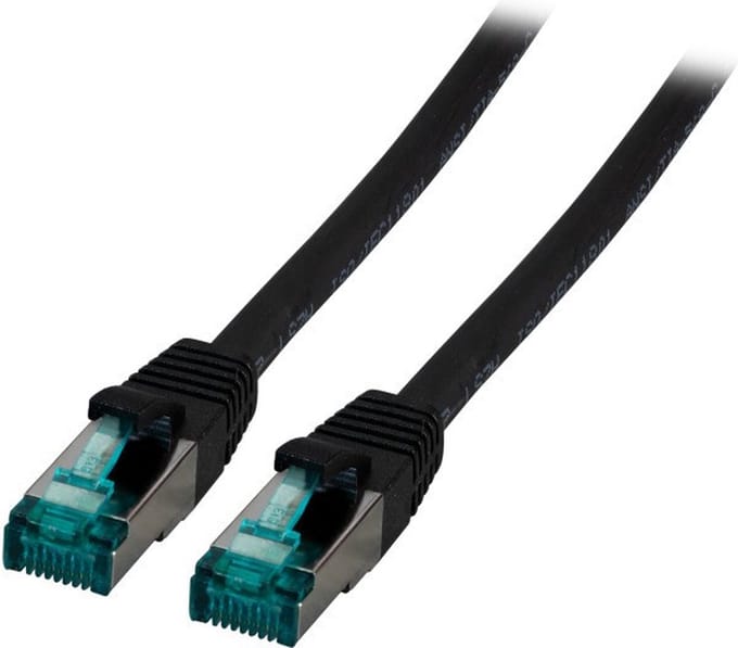 EFB NORDIC EFB-Elektronik patch cable - 20 m - black - Zwart - 20m