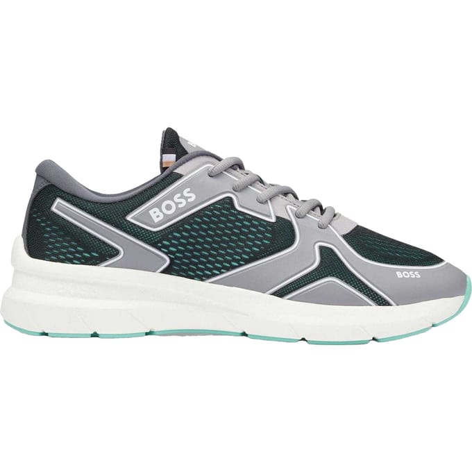 Boss Owen Mesh hardloopschoenen voor heren (Grijs)