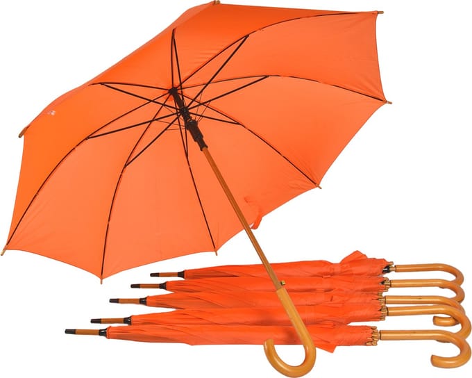 Paraplu 6 stuks - Set van 6 Automatische Paraplu Voor Volwassenen | 102cm Diameter | Windproof met Groot Formaat